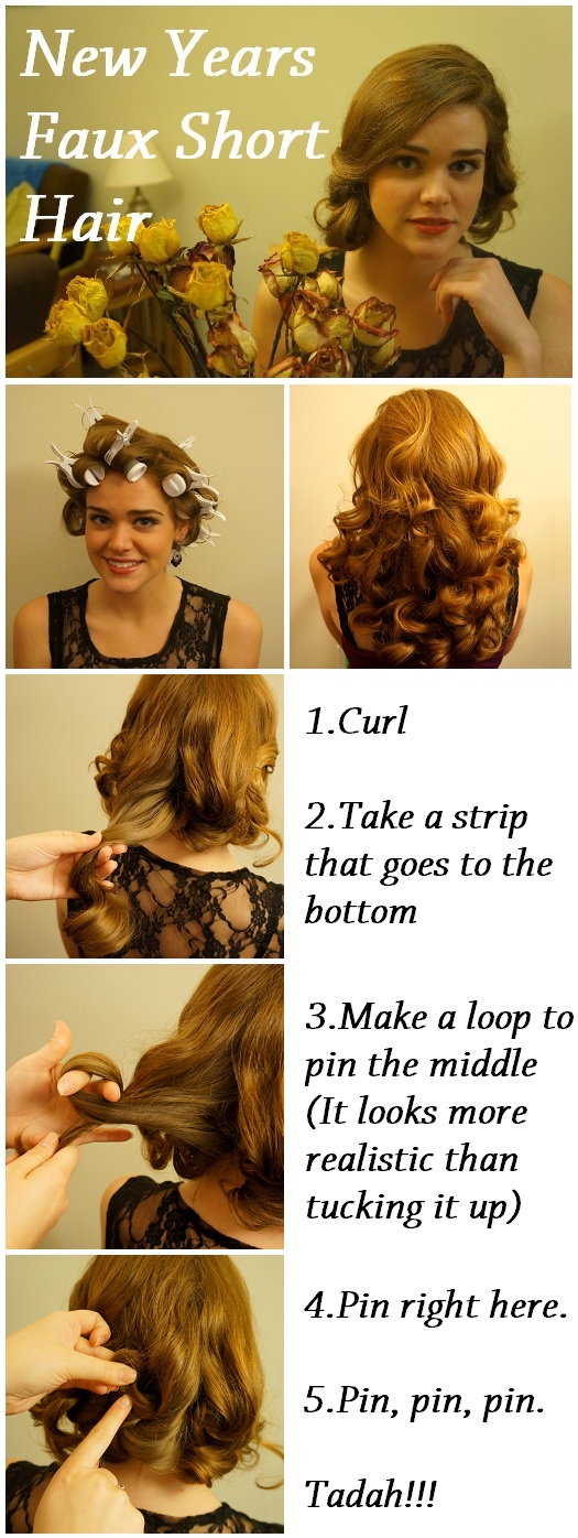 How to Burlesque Faux Short Hair - Burlexe