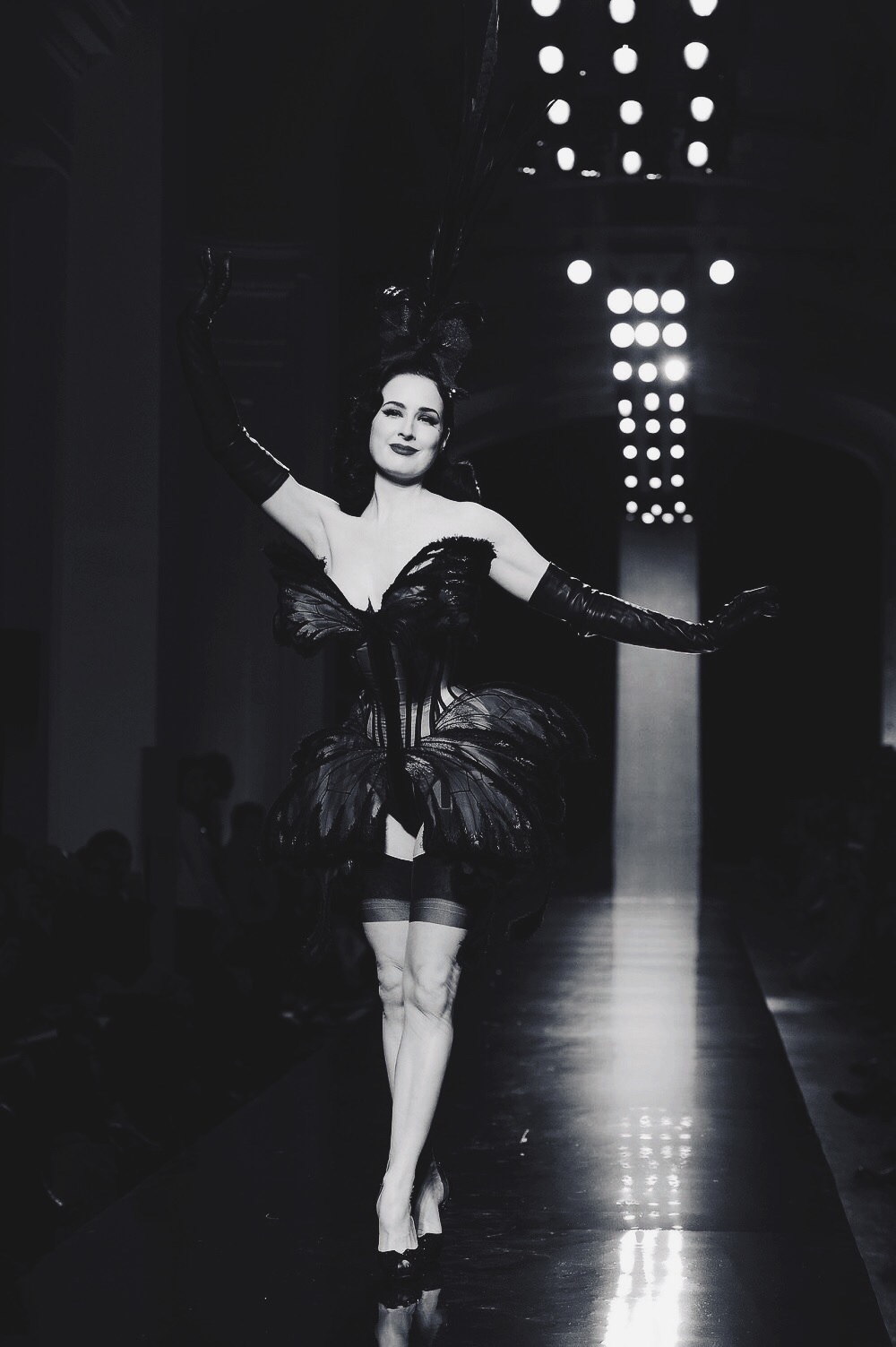 Jean Paul Gaultier cone-bra dress, Jean-Paul Gaultier (b. 1…